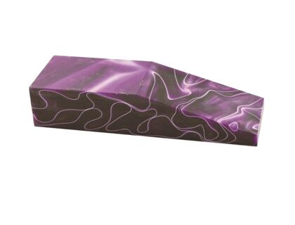 Acrylic Purple & Black