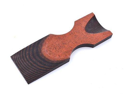 Micarta Terracotta Black 8mm